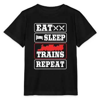 Modélisme ferroviaire Modélisme Modéliste - T-shirt bio MINI CREATOR Stanley/Stella Enfant - noir - Devant - Mikhail (115cm)