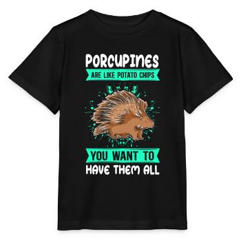 Porcs-épics Cadeau de porc-épic - T-shirt bio MINI CREATOR Stanley/Stella Enfant - noir - Devant - Mikhail (115cm)