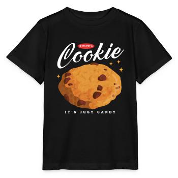 Baking Cookies Cookie Cookie Cookies Cookies Gift - Stanley/Stella MINI CREATOR Kids’ T-Shirt - black - Front - Mikhail (115cm)