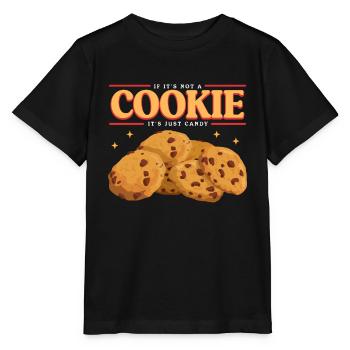 Cookies Cookie Baking Cookie Cookie Gift - T-shirt bio MINI CREATOR Stanley/Stella Enfant - noir - Devant - Mikhail (115cm)