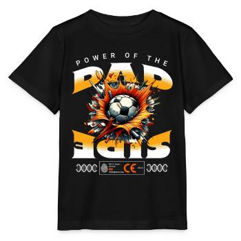 LE POUVOIR DU CÔTÉ PAPA - T-shirt bio MINI CREATOR Stanley/Stella Enfant - noir - Devant - Mikhail (115cm)
