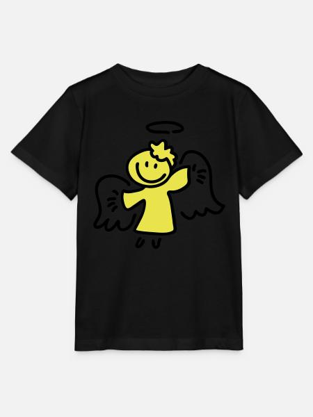 Kleiner Engel - Stanley/Stella Kinder T-Shirt MINI CREATOR - Schwarz