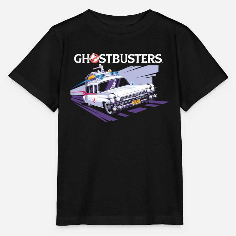 SOS Fantômes Ecto-1 - T-shirt bio MINI CREATOR Stanley/Stella Enfant - noir