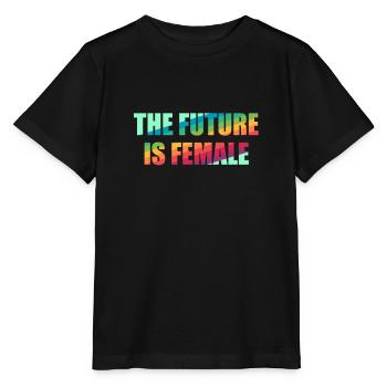 The Future is Female - Stanley/Stella MINI CREATOR Kids’ T-Shirt - black - Front - Mikhail (115cm)