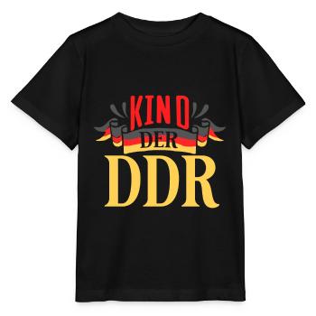 Kind der DDR Ostdeutschland - Stanley/Stella Kinder T-Shirt MINI CREATOR  - Schwarz - Vorne - Mikhail (115cm)