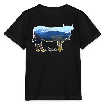 Allgäu Alps Bavaria - Stanley/Stella MINI CREATOR Kids’ T-Shirt - black - Front - Mikhail (115cm)