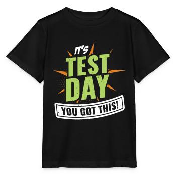 Funny Testing Teacher Preschool Teacher - Stanley/Stella Kinder T-Shirt MINI CREATOR  - Schwarz - Vorne - Mikhail (115cm)