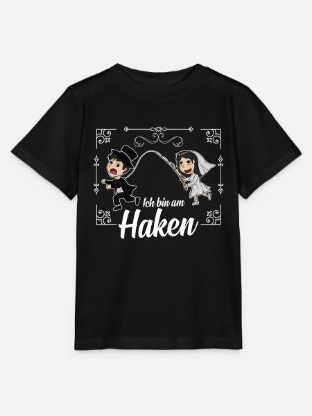I'am on the Hook - Ich bin am Haken: Hochzeit - Stanley/Stella Kinder T-Shirt MINI CREATOR - Schwarz