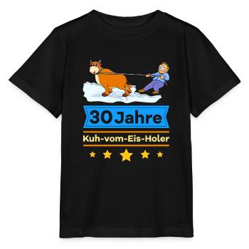 30 year company anniversary Service anniversary - Stanley/Stella MINI CREATOR Kids’ T-Shirt - black - Front - Mikhail (115cm)