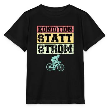 Radrennen Spruch Fahrradfahrer Fahrrad - Stanley/Stella Kinder T-Shirt MINI CREATOR  - Schwarz - Vorne - Mikhail (115cm)