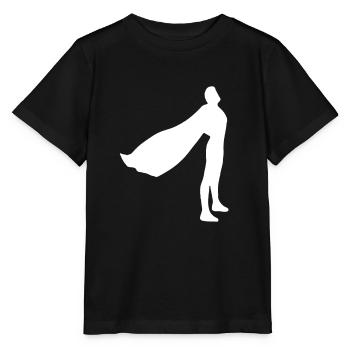 SUPERHERO - Super Papa Hero Daddy Father's Day - Stanley/Stella MINI CREATOR Kids’ T-Shirt - black - Front - Mikhail (115cm)