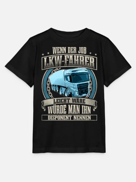 LKW Fahrer - Stanley/Stella Kinder T-Shirt MINI CREATOR  - Schwarz
