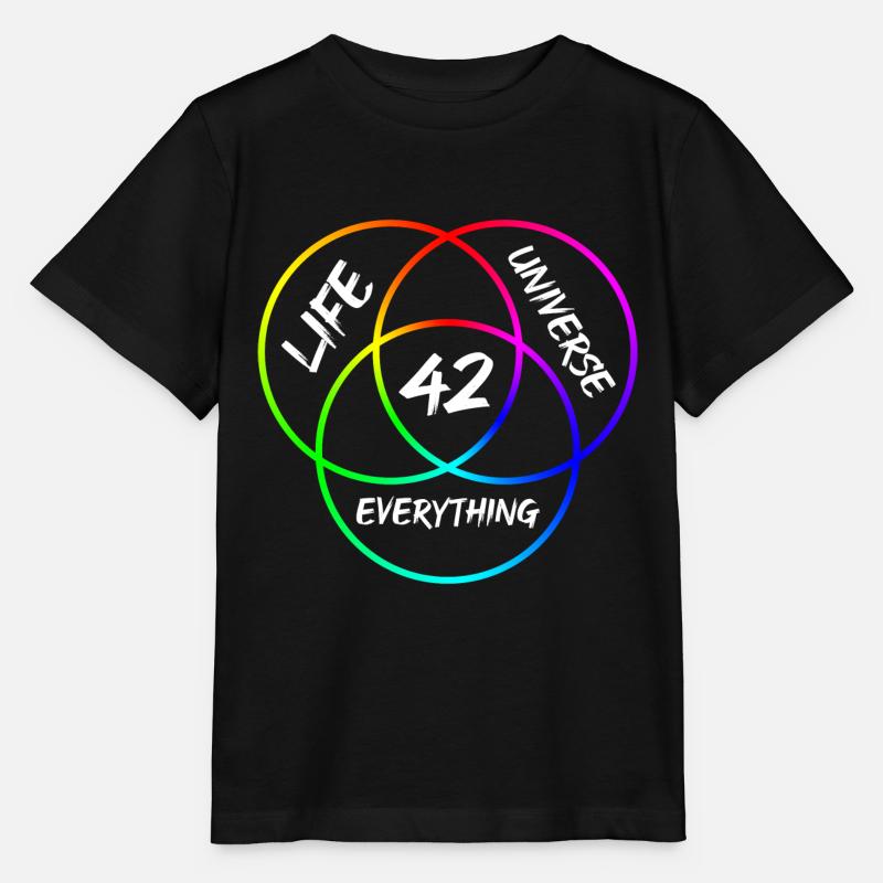 Antwort 42 - Stanley/Stella Kinder T-Shirt MINI CREATOR - Schwarz
