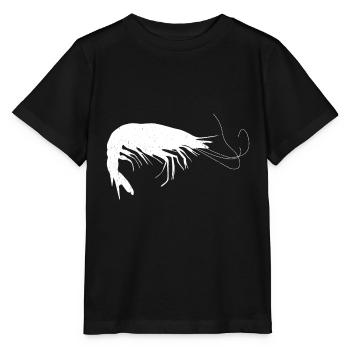 Crevettes crevettes Aquarium Aquariophile Crevettes - T-shirt bio MINI CREATOR Stanley/Stella Enfant - noir - Devant - Mikhail (115cm)