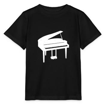 Klavier Keyboard Pianisten Klavierflügel Pianist - Stanley/Stella Kinder T-Shirt MINI CREATOR  - Schwarz - Vorne - Mikhail (115cm)