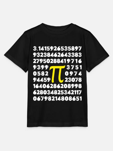 pi - Stanley/Stella Kinder T-Shirt MINI CREATOR - Schwarz