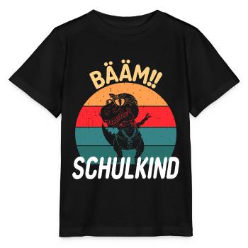 Bye Kindergarten Abschied 1. Klasse Jungs outfit - Stanley/Stella Kinder T-Shirt MINI CREATOR  - Schwarz - Vorne - Mikhail (115cm)