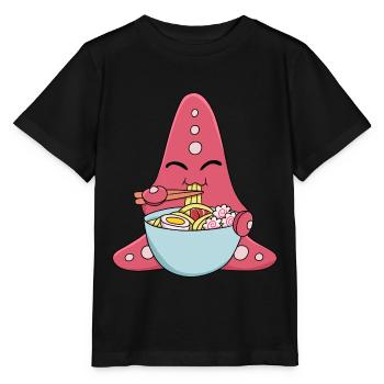 Seestern - Stanley/Stella Kinder T-Shirt MINI CREATOR  - Schwarz - Vorne - Mikhail (115cm)