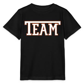 Team Font - T-shirt bio MINI CREATOR Stanley/Stella Enfant - noir - Devant - Mikhail (115cm)