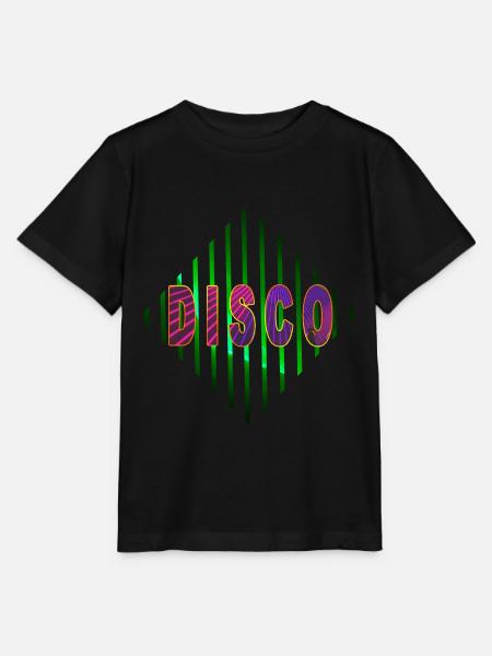 DISKO - Stanley/Stella Kinder T-Shirt MINI CREATOR - Schwarz