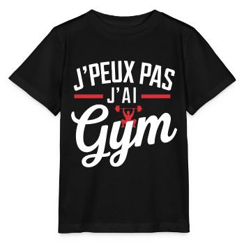 Ich kann nicht, ich habe ein Fitnessstudio - Stanley/Stella Kinder T-Shirt MINI CREATOR  - Schwarz - Vorne - Mikhail (115cm)