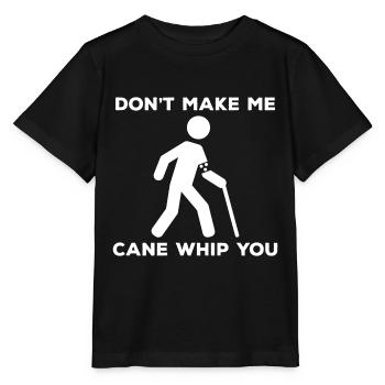 Visually impaired blind - Stanley/Stella MINI CREATOR Kids’ T-Shirt - black - Front - Mikhail (115cm)