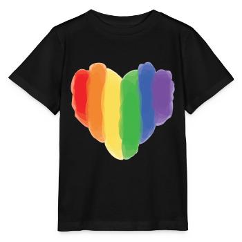 LGBT - Stanley/Stella MINI CREATOR Kids’ T-Shirt - black - Front - Mikhail (115cm)