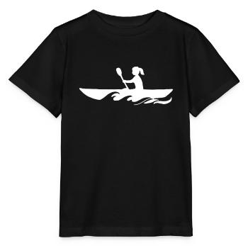 Kanu - Stanley/Stella Kinder T-Shirt MINI CREATOR  - Schwarz - Vorne - Mikhail (115cm)