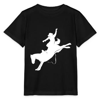 cowboy - Stanley/Stella MINI CREATOR Kids’ T-Shirt - black - Front - Mikhail (115cm)