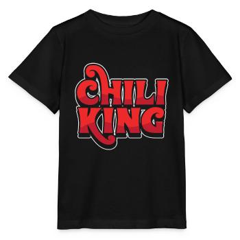 Chilli King Koch Geschenk - Stanley/Stella Kinder T-Shirt MINI CREATOR  - Schwarz - Vorne - Mikhail (115cm)