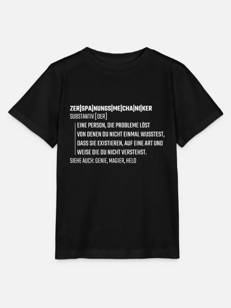 Zerspanungsmechaniker Dreher Geschenk - Stanley/Stella Kinder T-Shirt MINI CREATOR  - Schwarz