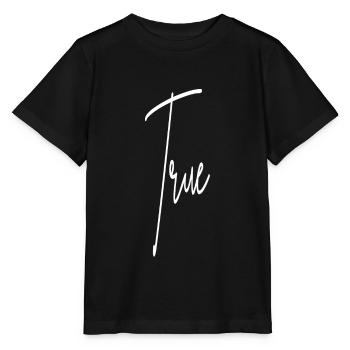 True statement truth - Stanley/Stella MINI CREATOR Kids’ T-Shirt - black - Front - Mikhail (115cm)