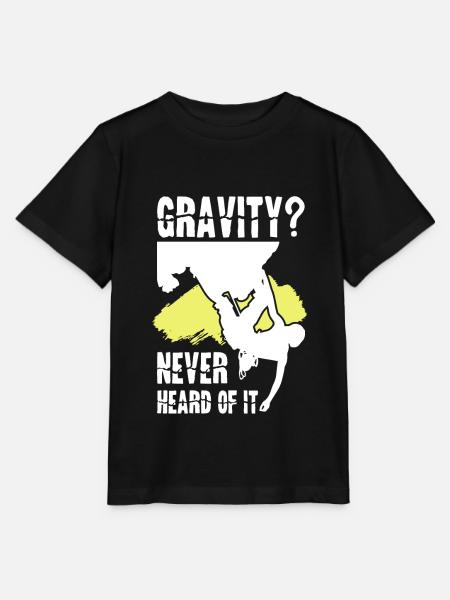 Gravity Wildlife - Stanley/Stella Kinder T-Shirt MINI CREATOR  - Schwarz