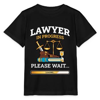 Cadeau avocat avocat avocat - T-shirt bio MINI CREATOR Stanley/Stella Enfant - noir - Devant - Mikhail (115cm)
