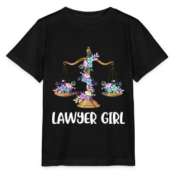 Cadeau avocat avocat avocat - T-shirt bio MINI CREATOR Stanley/Stella Enfant - noir - Devant - Mikhail (115cm)