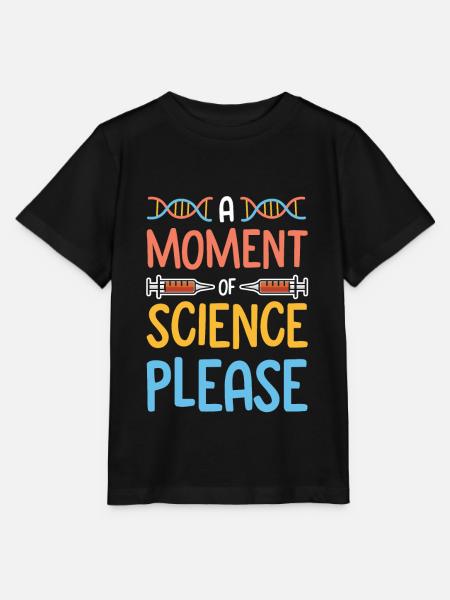 Science Wissenschaft dna - Stanley/Stella Kinder T-Shirt MINI CREATOR - Schwarz