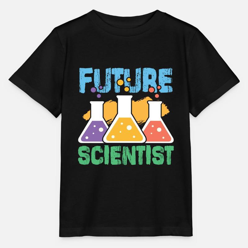 Atome de science science - T-shirt bio MINI CREATOR Stanley/Stella Enfant - noir