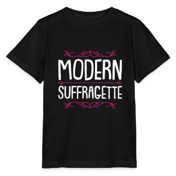 Feministin Frauenrechte Spruch - Stanley/Stella Kinder T-Shirt MINI CREATOR  - Schwarz - Vorne - Mikhail (115cm)