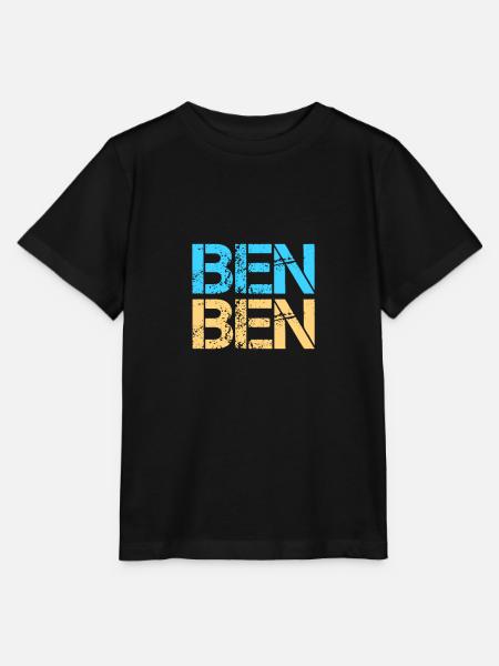 Ben - Stanley/Stella Kinder T-Shirt MINI CREATOR - Schwarz