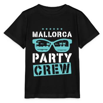 Mallorca Party Crew - T-shirt bio MINI CREATOR Stanley/Stella Enfant - noir - Devant - Mikhail (115cm)