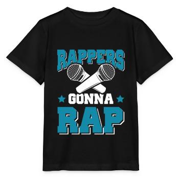 Rappers Rap - T-shirt bio MINI CREATOR Stanley/Stella Enfant - noir - Devant - Mikhail (115cm)