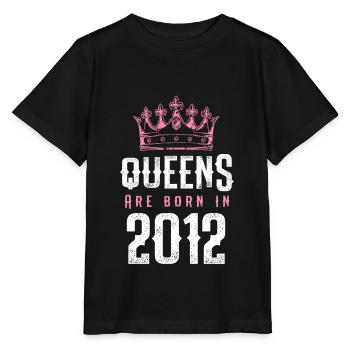 born in 2012 - Stanley/Stella MINI CREATOR Kids’ T-Shirt - black - Front - Mikhail (115cm)