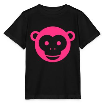 APE head baby - Stanley/Stella MINI CREATOR Kids’ T-Shirt - black - Front - Mikhail (115cm)