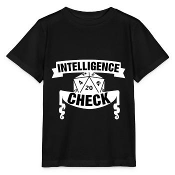 Cadeau de dés RPG - T-shirt bio MINI CREATOR Stanley/Stella Enfant - noir - Devant - Mikhail (115cm)