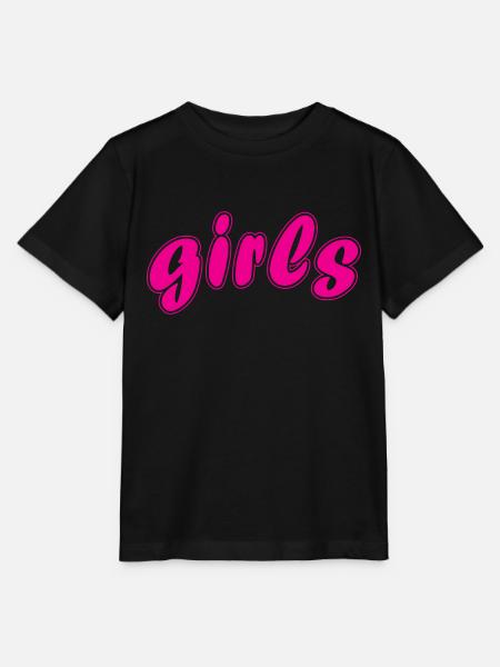 girls - T-shirt bio MINI CREATOR Stanley/Stella Enfant - noir