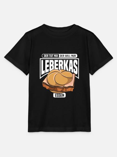 Leberkäse Leberkas Leberkäs Fleischkäse Semmel - Stanley/Stella Kinder T-Shirt MINI CREATOR - Schwarz