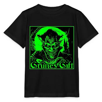 Dracula, grünes Gift - Stanley/Stella Kinder T-Shirt MINI CREATOR  - Schwarz - Vorne - Mikhail (115cm)