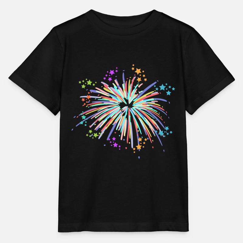 Pyrotechnik Feuerwerk - Stanley/Stella Kinder T-Shirt MINI CREATOR  - Schwarz