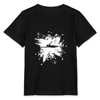 Swimming Swimmers Swimming pool Outdoor pool Swimmer - Stanley/Stella MINI CREATOR Kids’ T-Shirt - black - Front - Mikhail (115cm)