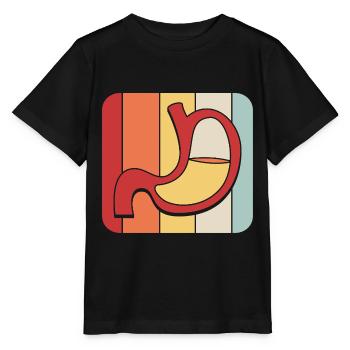 Gastro-entérologie - T-shirt bio MINI CREATOR Stanley/Stella Enfant - noir - Devant - Mikhail (115cm)